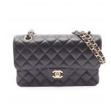 Chanel Small Double Flap Black