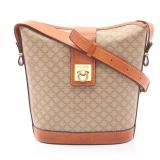 Celine Macadam Shoulder Beige/Brown