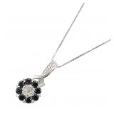 Diamond Necklace 18K White Gold