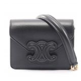 Celine Cuir Triomphe Mini Chain