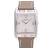 Hermes Cape Cod SS Leather MOP Diamond