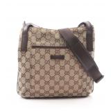 Gucci GG Canvas Shoulder Beige