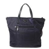 Prada B2530T Nylon 2-Way Navy