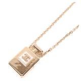 Chanel CC Gold Metal Necklace