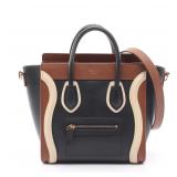 Celine Luggage Nano Black/Brown