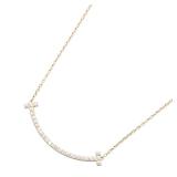 Tiffany T-Smile Medium Diamond Necklace