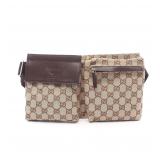 Gucci GG Canvas Waist Beige