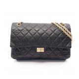 Chanel 2.55 Double Flap Black