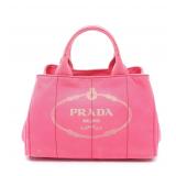 Prada Canapa Tote Pink