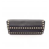 Valentino Rockstud Clutch Black