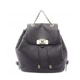 Chanel Matelasse Backpack Black