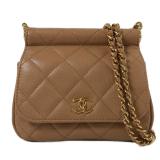 Chanel Mini Chain Bag Brown