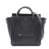 Celine Luggage Nano 2-Way Black