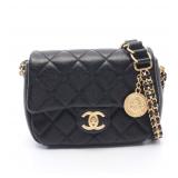 Chanel Mini Matelasse Black