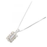 Diamond Necklace PT900 Platinum