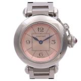 Cartier Miss Pasha Quartz SS Pink