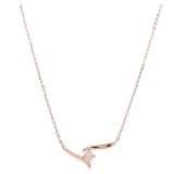 Diamond Necklace 18K Pink Gold