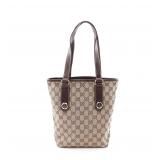 Gucci GG Canvas Tote Beige