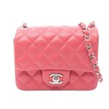 Chanel Mini Matelasse Pink