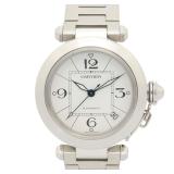Cartier Pasha C Auto SS White