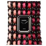 Chanel Premiere Cuff BLUSH Quartz SS Black