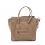 Celine Luggage Micro Gray Brown
