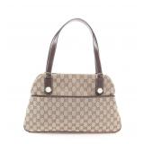 Gucci GG Canvas Shoulder Beige