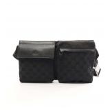 Gucci GG Canvas Waist Bag Black