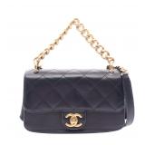 Chanel 2-Way Chain Navy