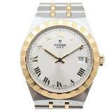 Tudor Royal Auto K18 YG SS Silver