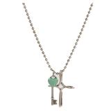 Tiffany Infinity Cross Key Necklace