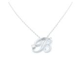 Diamond Necklace 18K White Gold