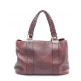 Gucci Bamboo Tote Bag Bordeaux