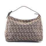 Fendi Zucchino Handbag Brown/Beige