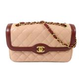 Chanel Lambskin Chain Pink/Red