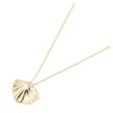 Tiffany Shell 18K Yellow Gold Necklace