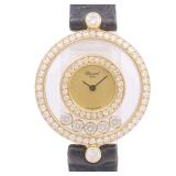 Chopard Happy Diamonds Quartz K18 YG Diamond