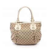 Gucci Scarlet GG Canvas Tote