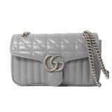 Gucci Marmont Chain Bag Grey
