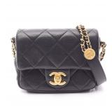 Chanel Mini Flap Caviar Black
