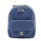 Chanel Matelasse Backpack Blue