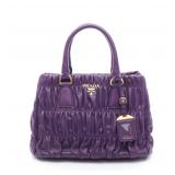 Prada Leather Handbag Purple