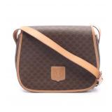 Celine Macadam Shoulder Bag Brown