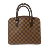 Louis Vuitton Triana Handbag Brown