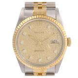 Rolex Datejust Auto K18 YG SS Diamond