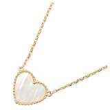 VCA Lucky Alhambra MOP Gold Necklace