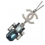 Chanel Coco Mark Crystal Necklace