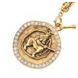 Chanel Centaur GP Vintage Necklace