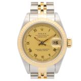 Rolex Datejust Auto K18 YG SS Gold