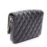 Chanel Matelasse Chain Black